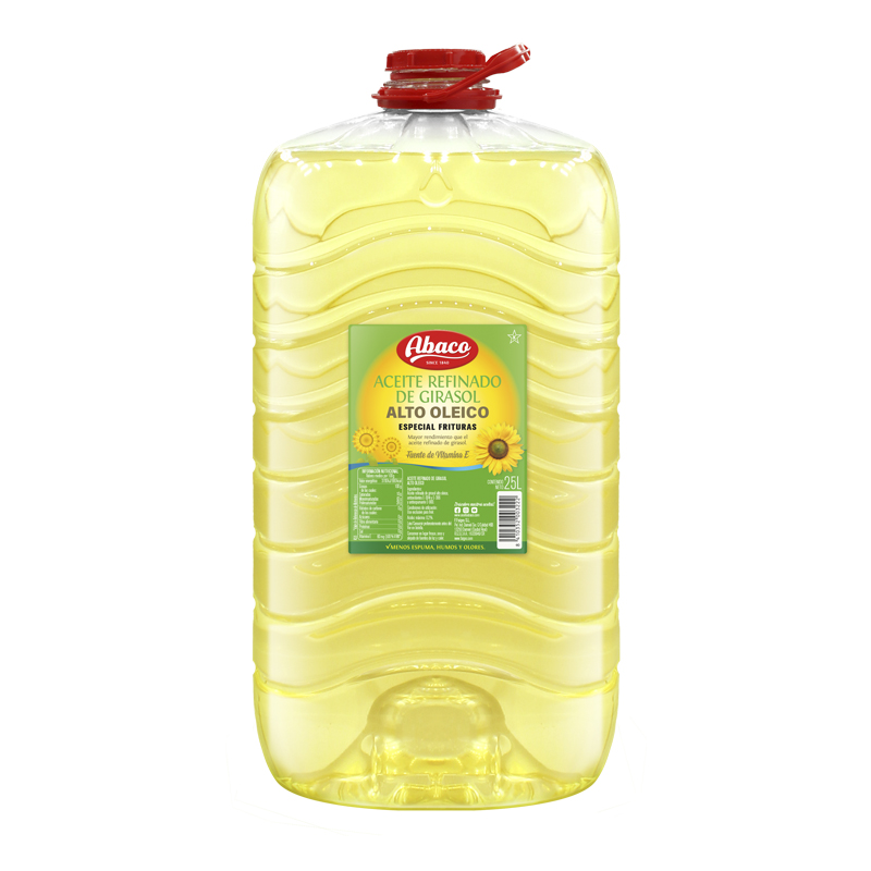 Aceite Refinado de Girasol alto oleico 25 litros